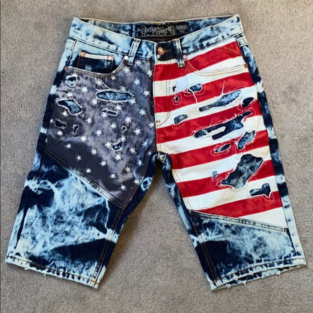 jean shorts